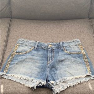 Guess brand jean shorts women’s 29